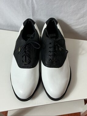 Etonic Black & White Golf Shoes